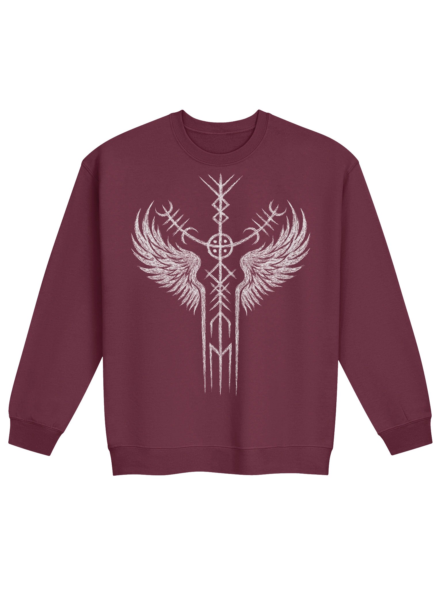 Carved Valkyrie Stave Sweatshirt product image (3)