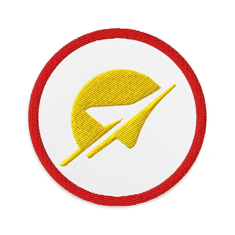 National Air and Space Museum Logo Patch (Yellow) product image (2)