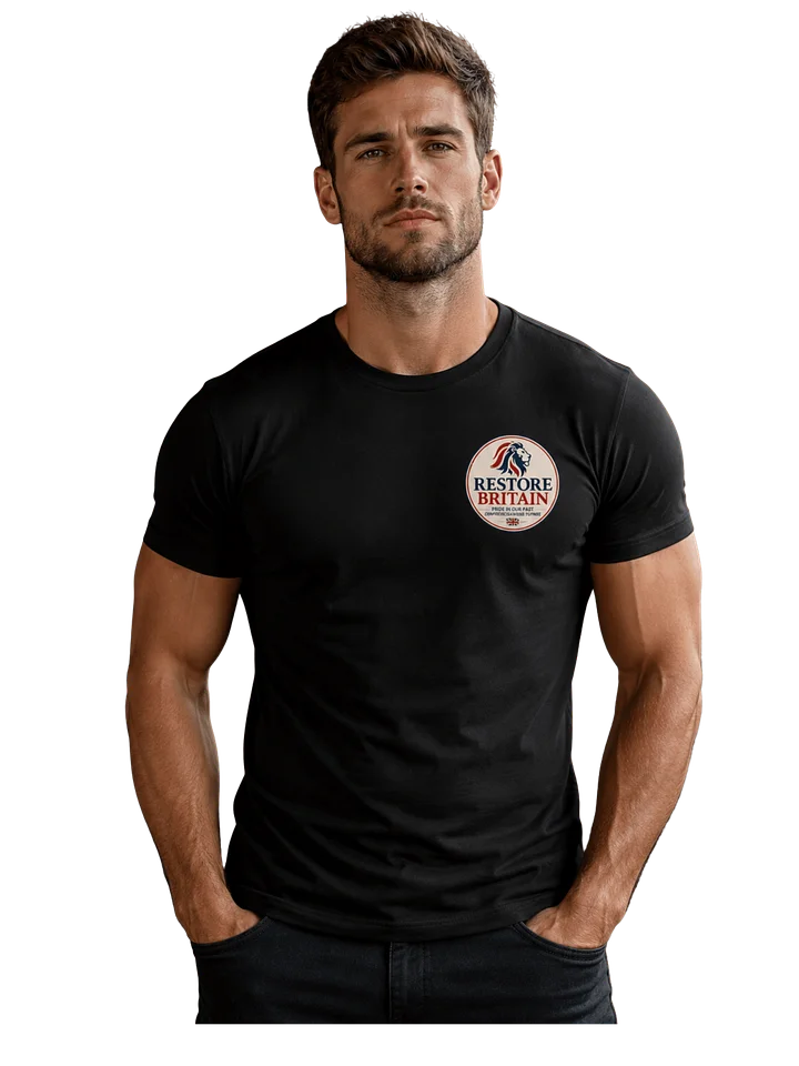 Restore Britain Lion Logo T-Shirt product image (1)