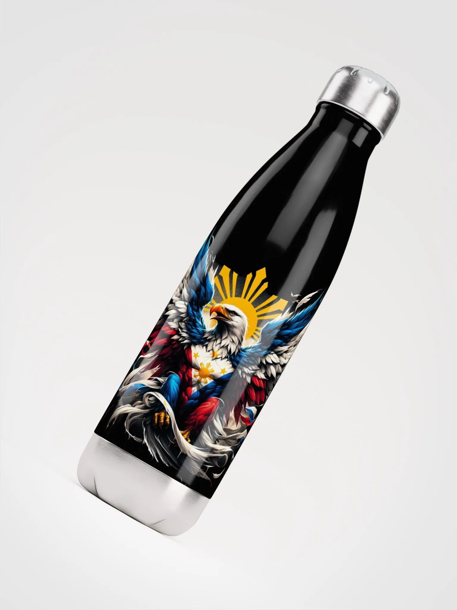 Philippine Eagle Pride STAINLESS STEEL Water Bottle: Hydrate with Heritage product image (4)