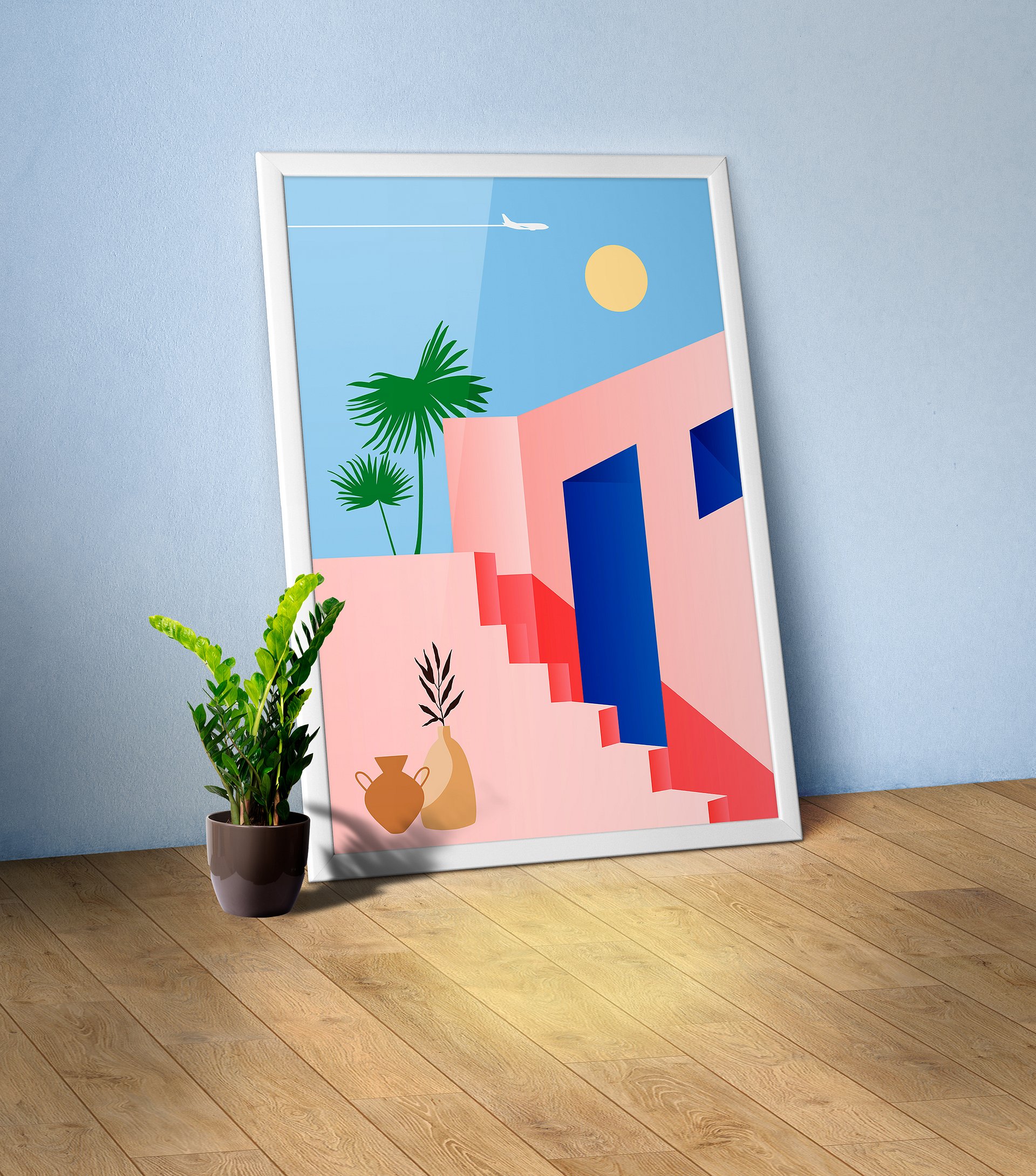 Boho, Boho decor: Egypt, Morocco, Tunisia — boho travel poster product image (1)