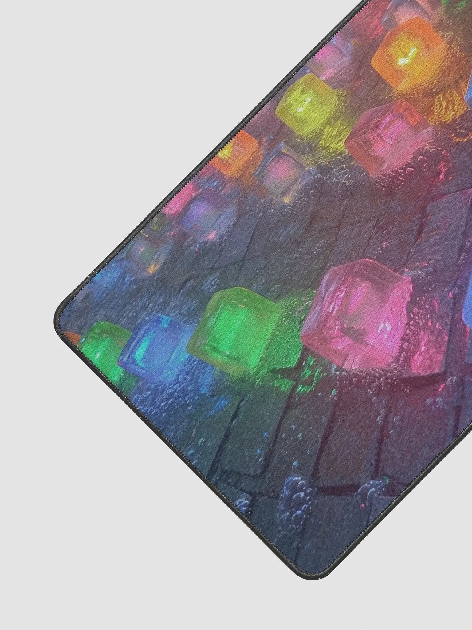Neon Ice Desk Mat - Cool Touch of Style product image (3)