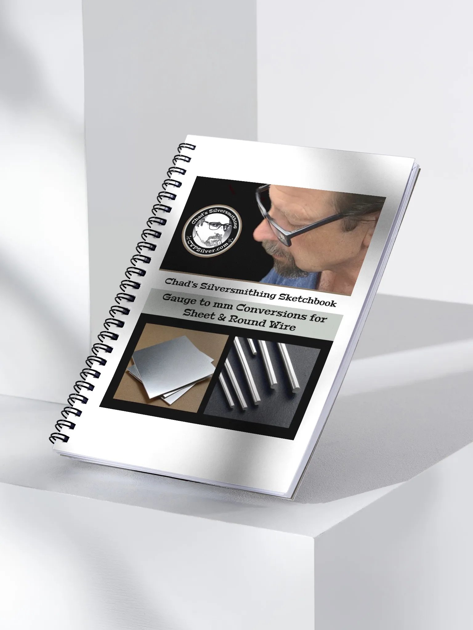 Silversmithing Sketchbook (blank) with Gauge Conversions product image (3)