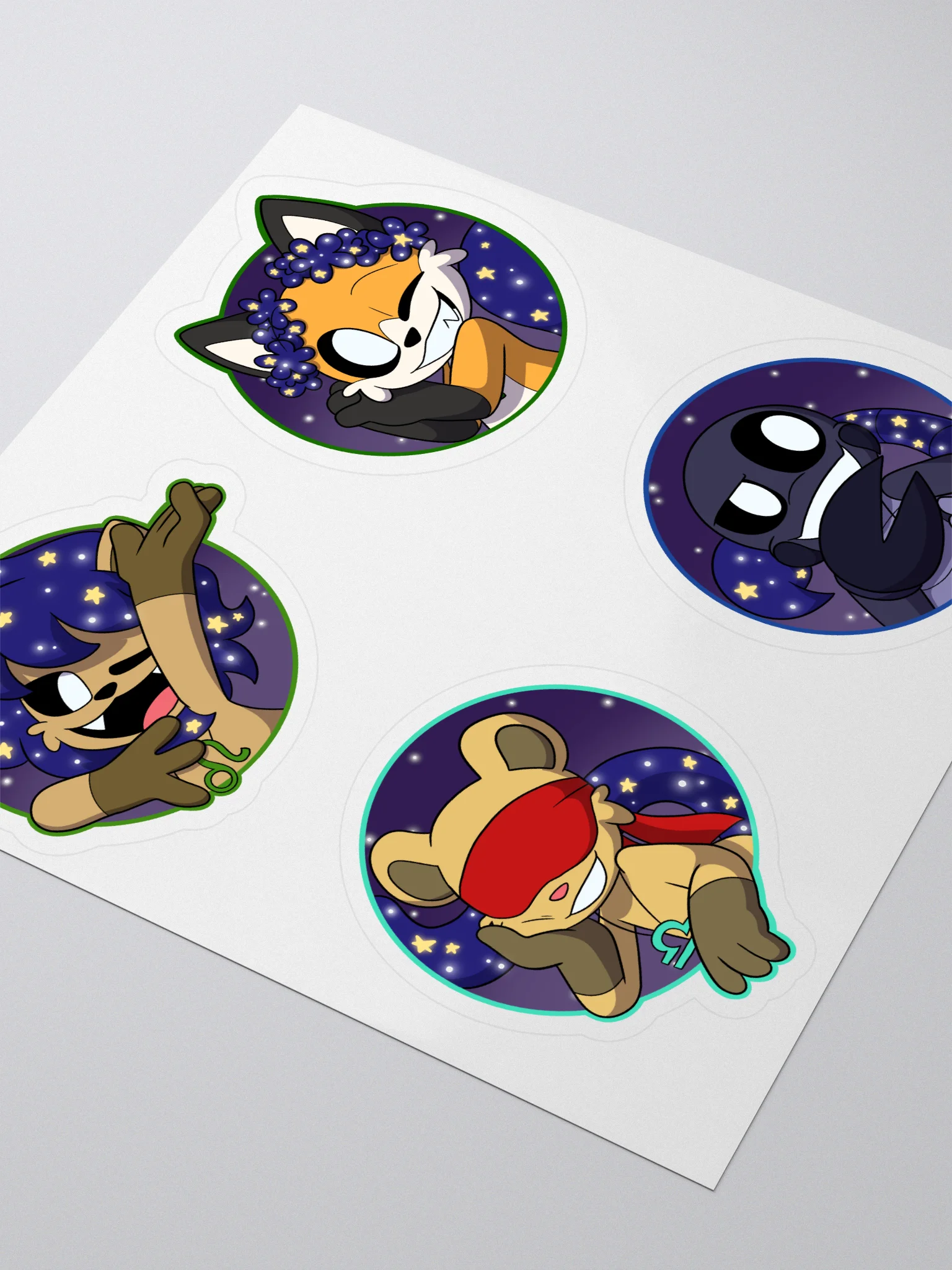 Zodiac Critters Sticker Set 2 product image (3)