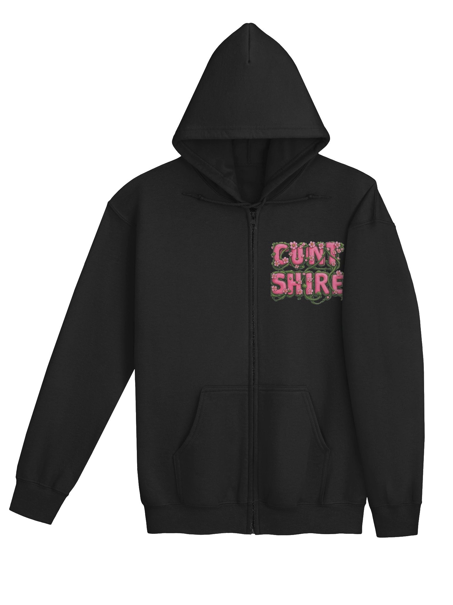 [CUNT SHIRE] UNISEX Zipper Hoody product image (4)