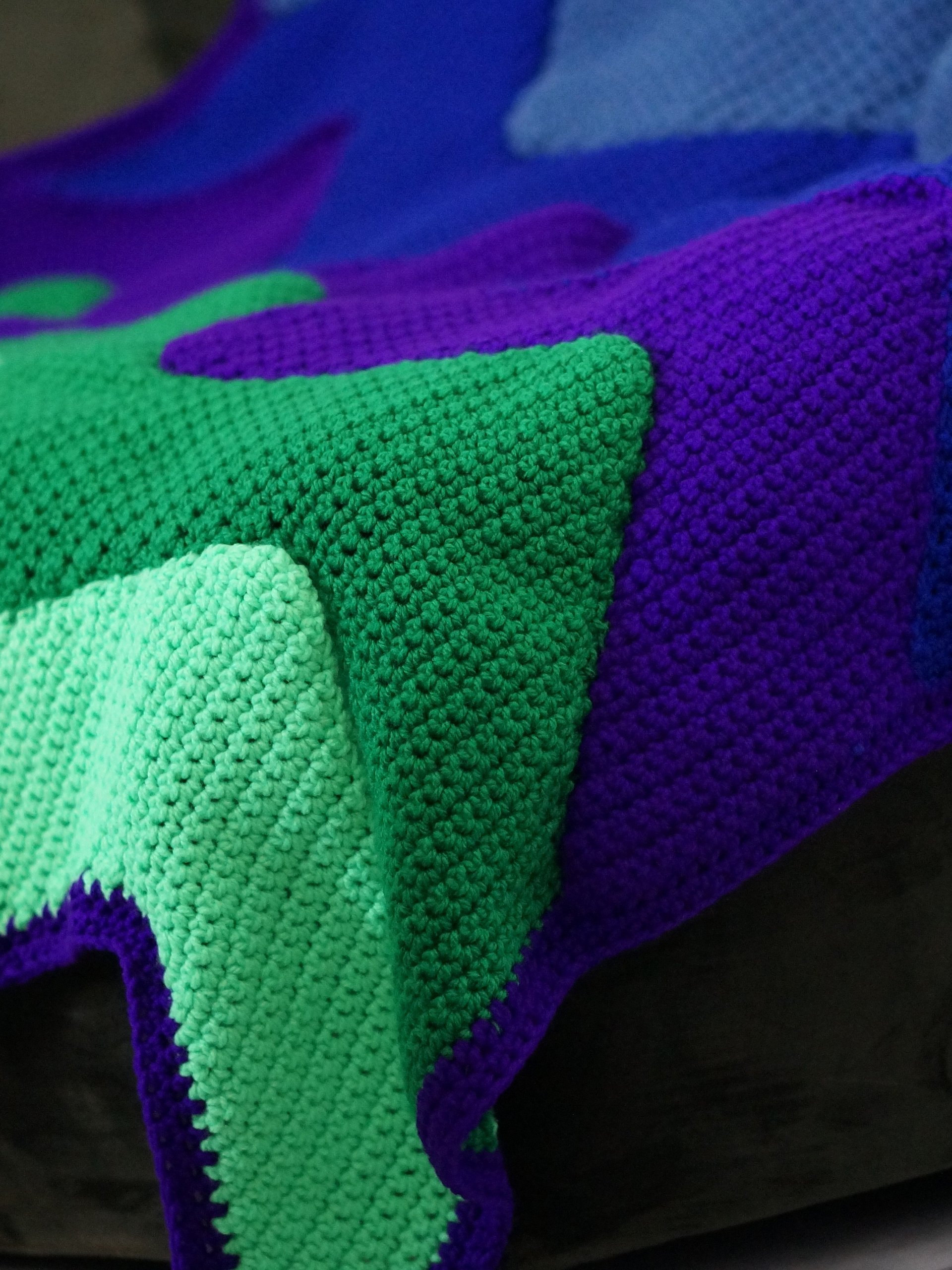 Waves blanket pdf pattern product image (3)