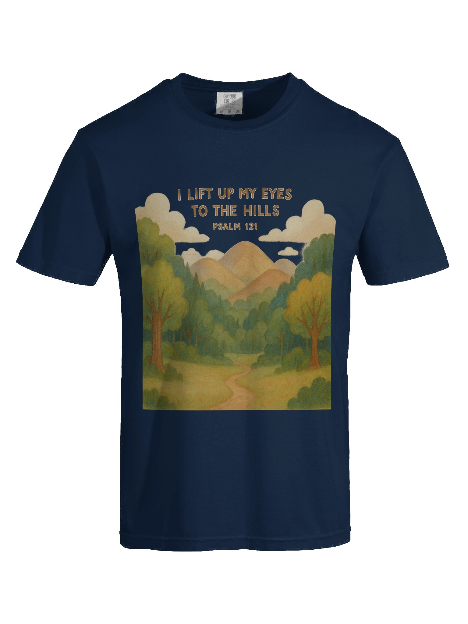 I Lift Up My Eyes To The Hills T-Shirt product image (17)