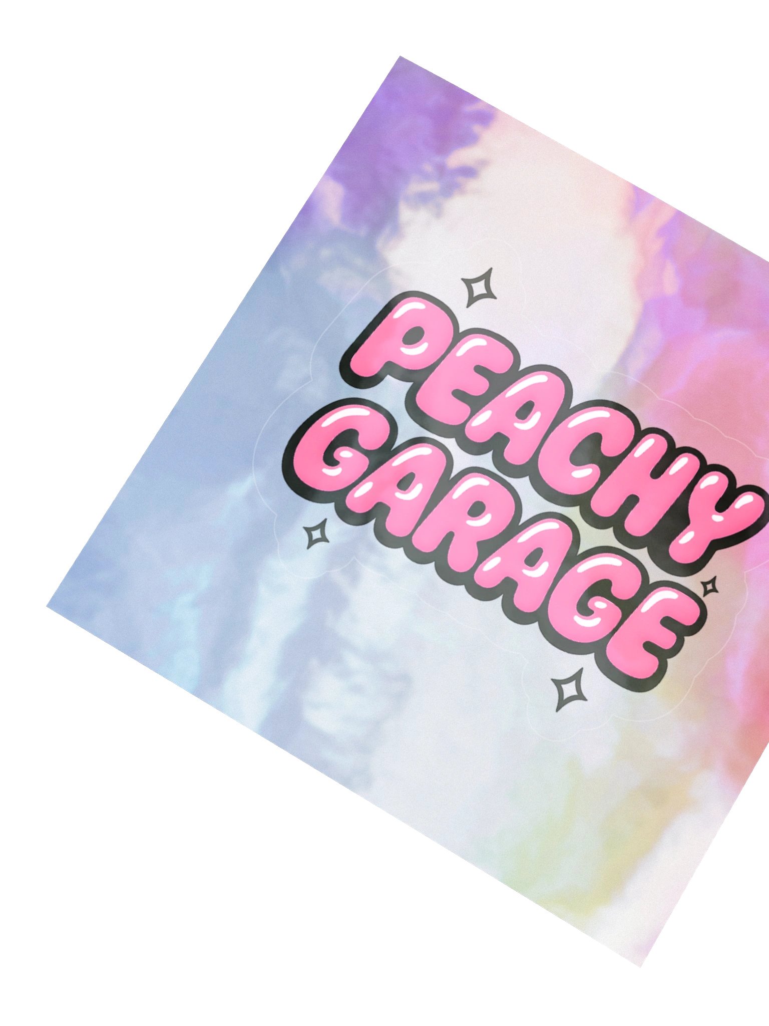 Peachy Garage Holographic Bubble Sticker product image (4)