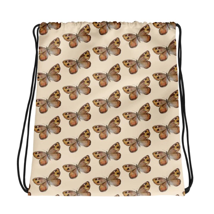 Butterfly Bliss - Drawstring Backpack product image (1)