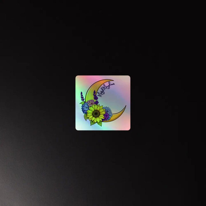 Holographic MM Logo Sticker product image (2)