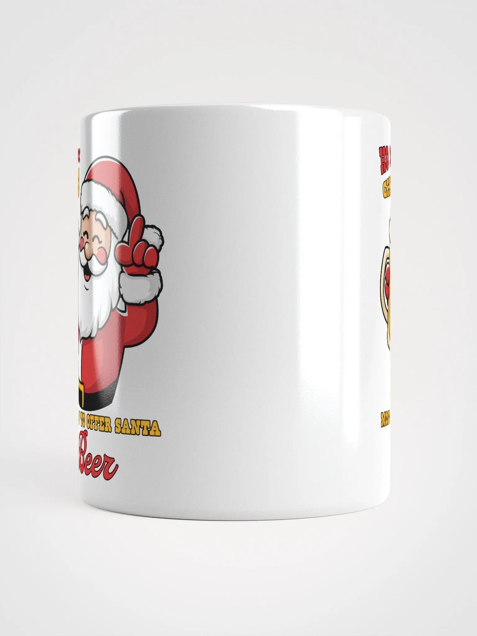 Santa's Cheers White Glossy Mug product image (5)