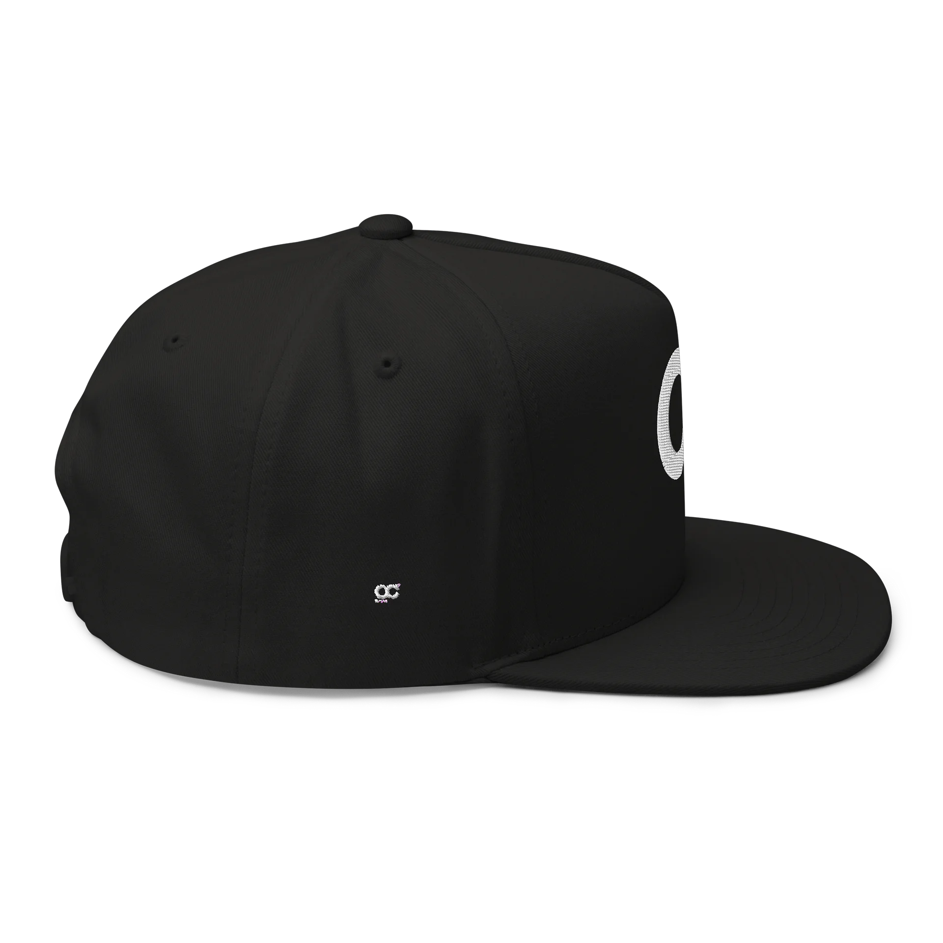 OC White Logo Flat Snapback Cap product image (13)