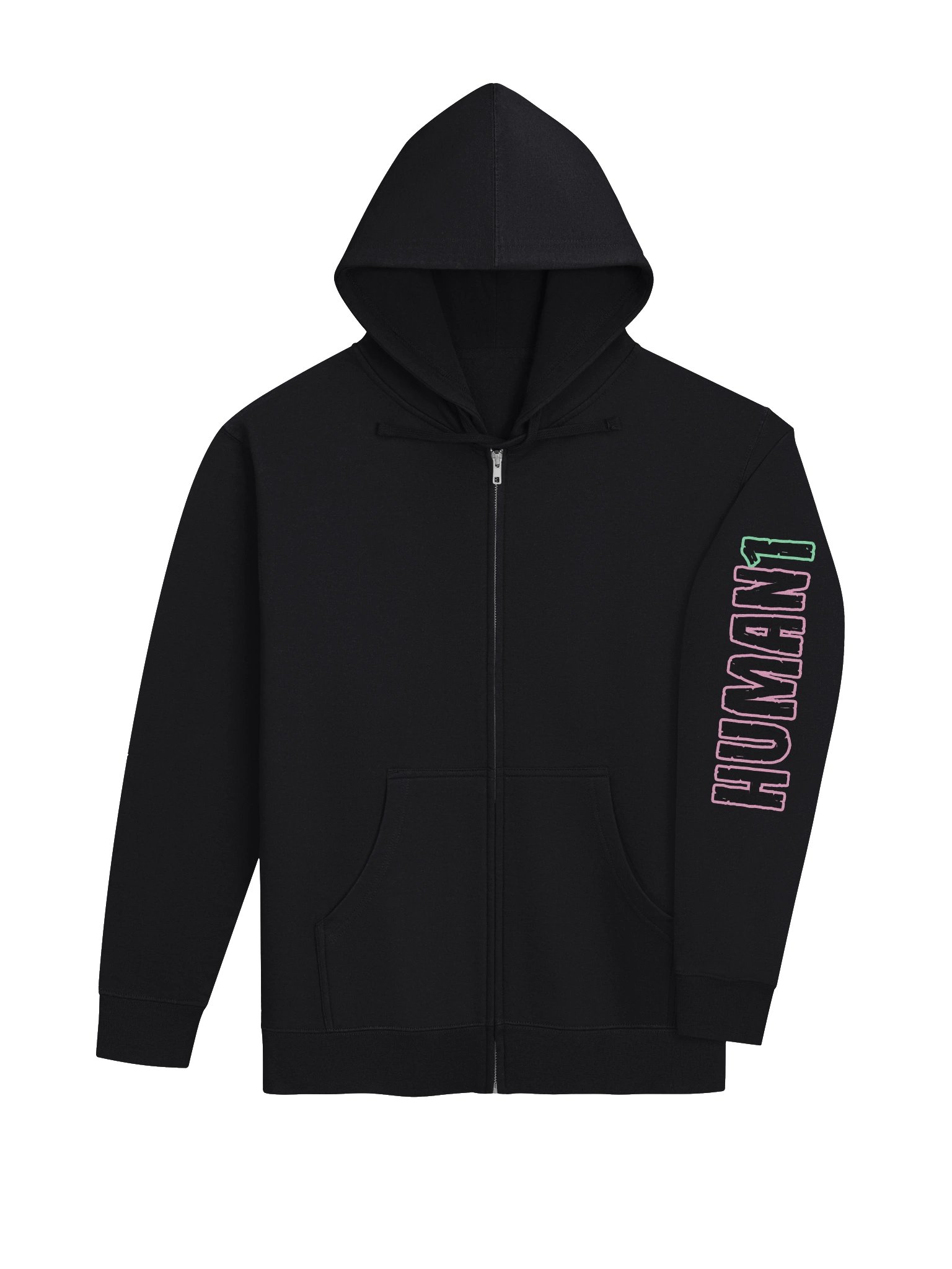 Eldritch Mouth || Fleece Zip Up Hoodie product image (3)