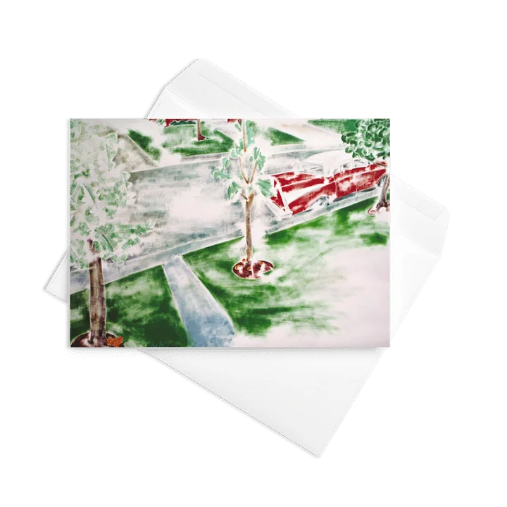 On the Road with No Memory Greeting Card product image (2)