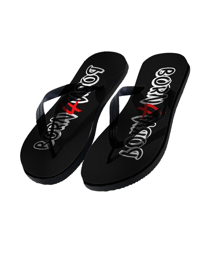 BORN4PORN b2 flip flops product image (1)