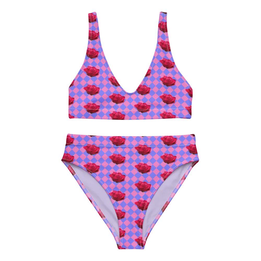 Rosy bikini {melon and periwinkle} product image (2)
