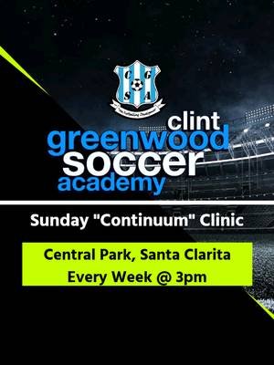 Clint Greenwood Soccer Academy, Local SUNDAY 