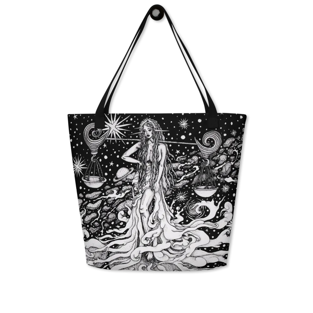 Libra Zodiac All Over Print Tote Bag product image (4)
