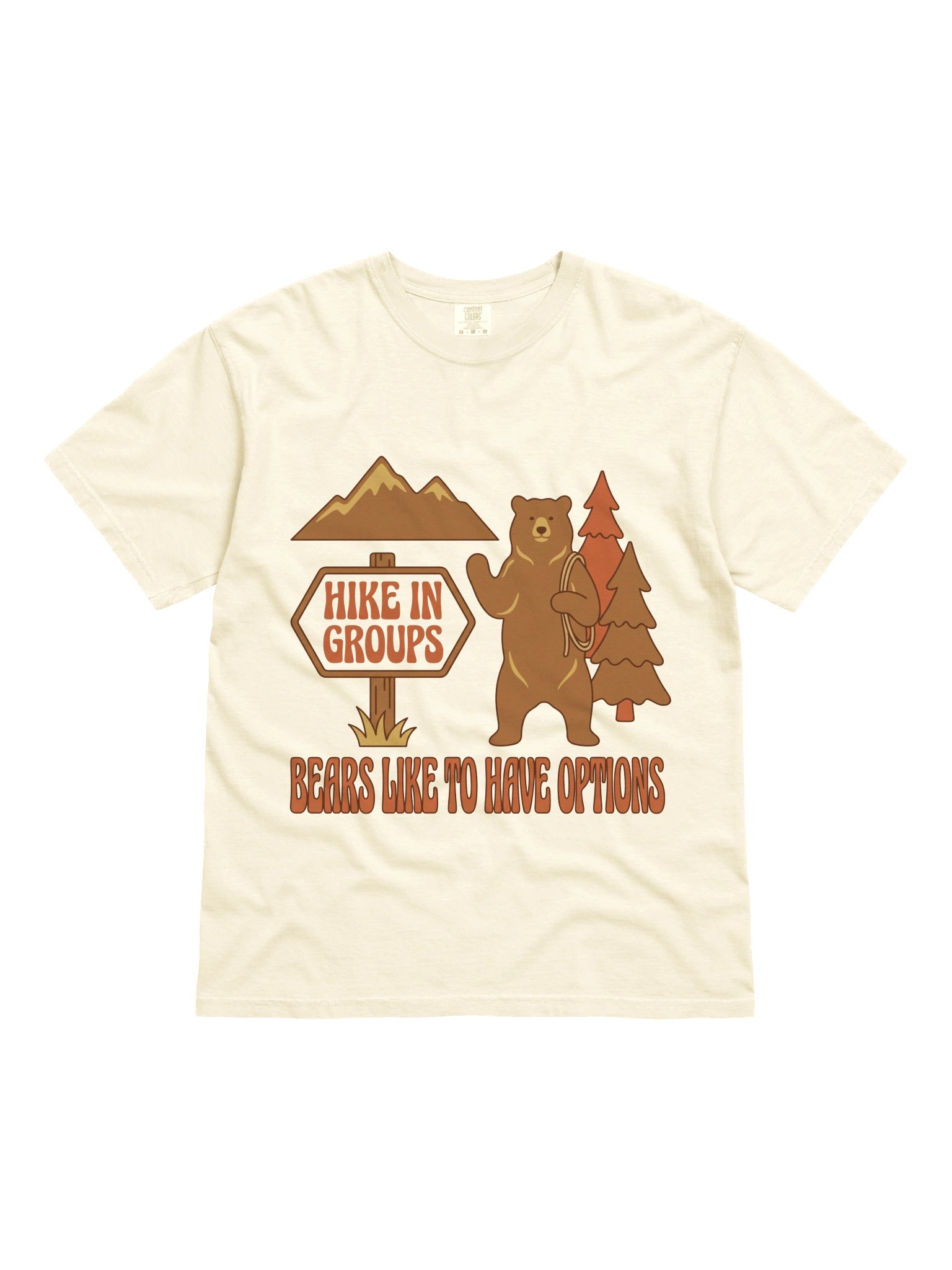 Funny Hiking Bear Shirt – Hike in Groups, Bears Like Options product image (13)