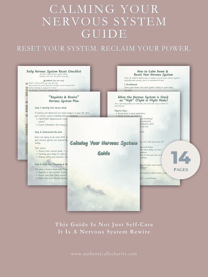 Calming Your Nervous System Guide product image (1)