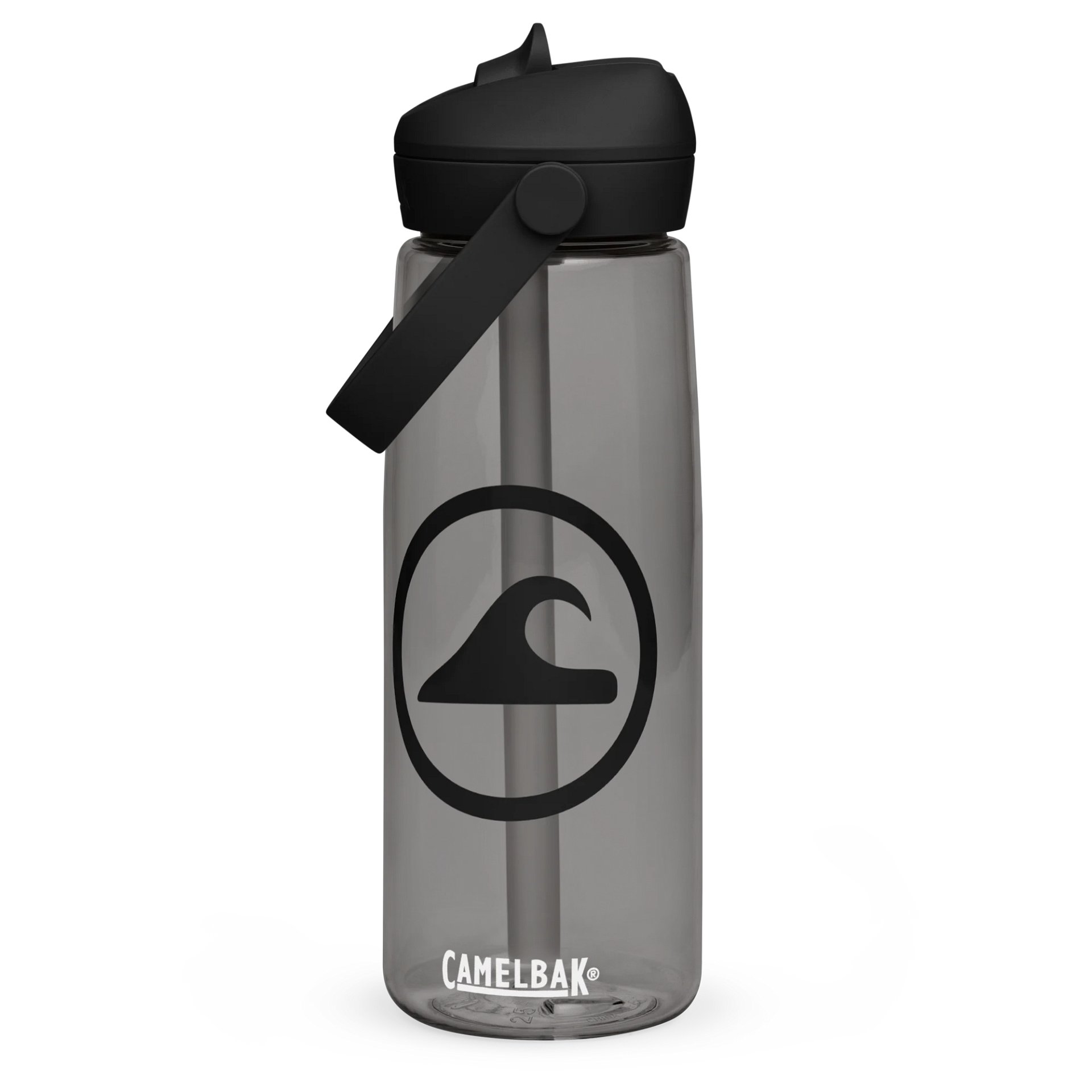Wave Rider CamelBak Thrive® Flip Straw Water Bottle (Blackout) product image (1)
