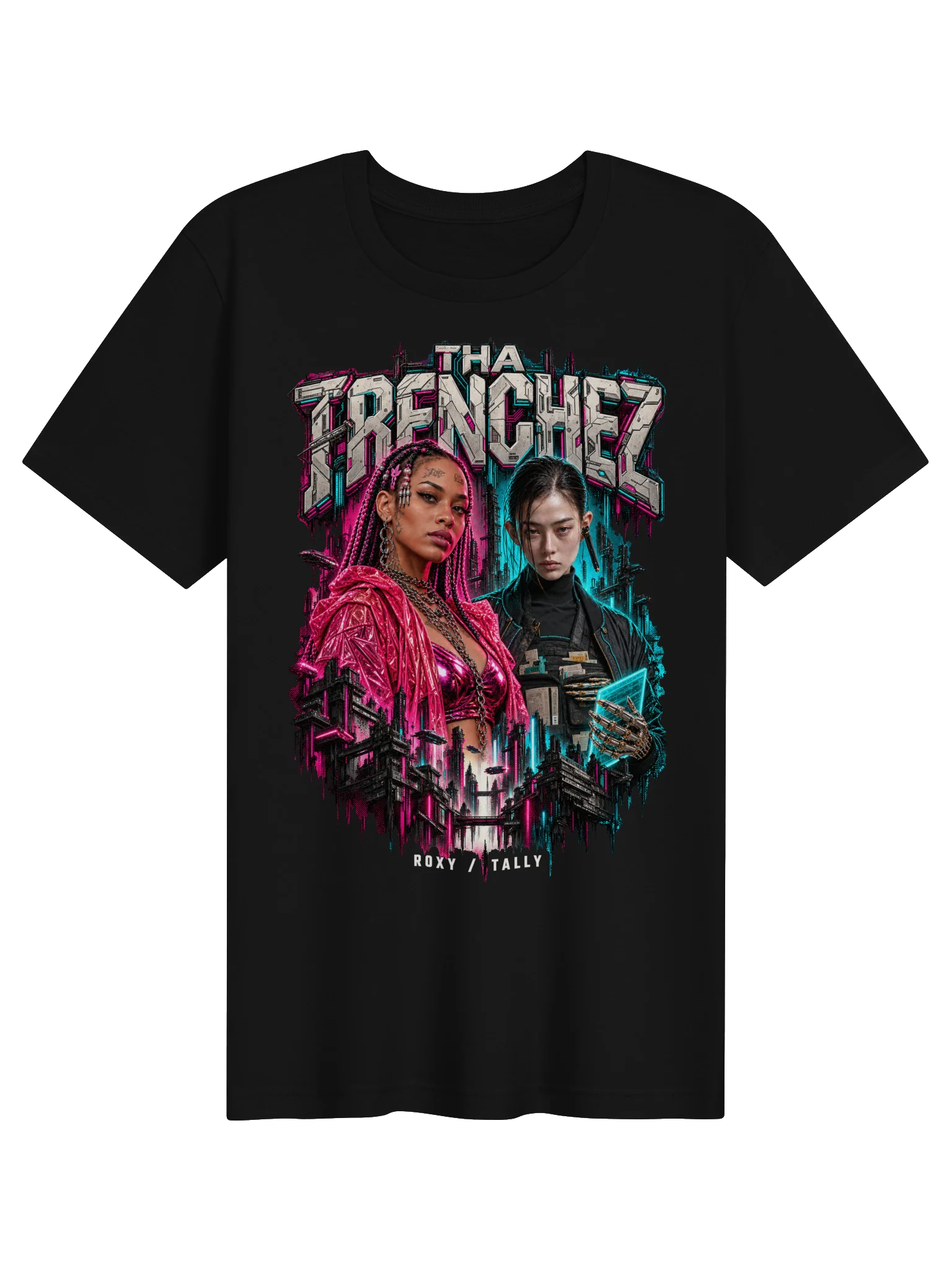 Tha Trenchez Roxy/Tally unisex tee product image (1)