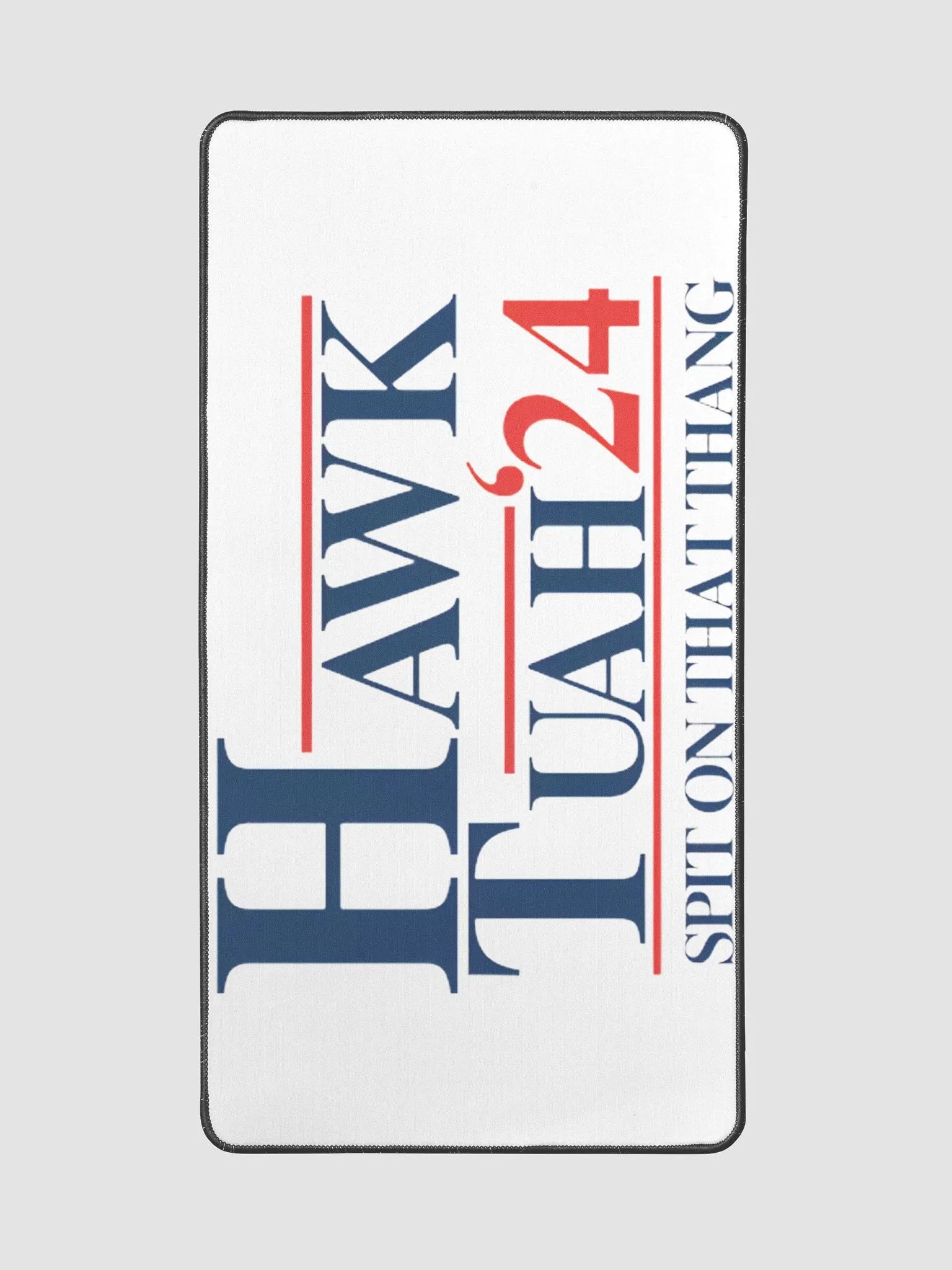 The Hawk Tuah '24 - Spit on That Thang Desk Mat - Large product image (2)