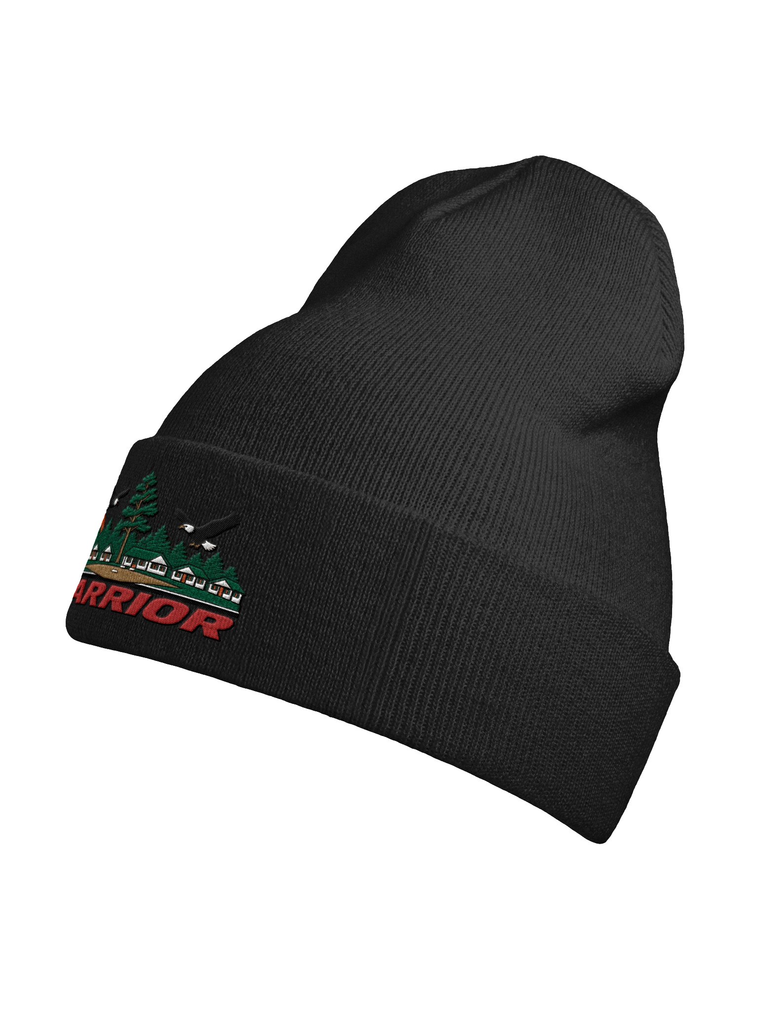 Warrior Long Beanie (Black) product image (9)