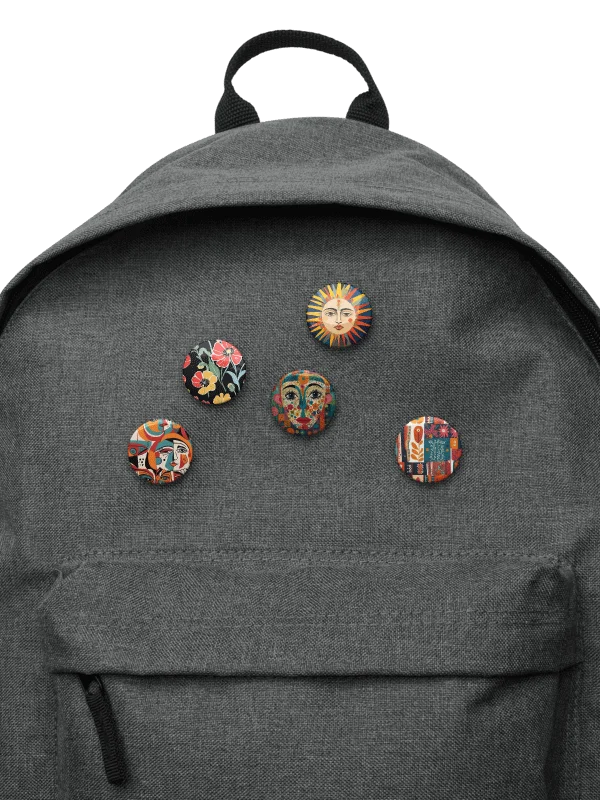 Collage Pin Buttons Set product image (9)