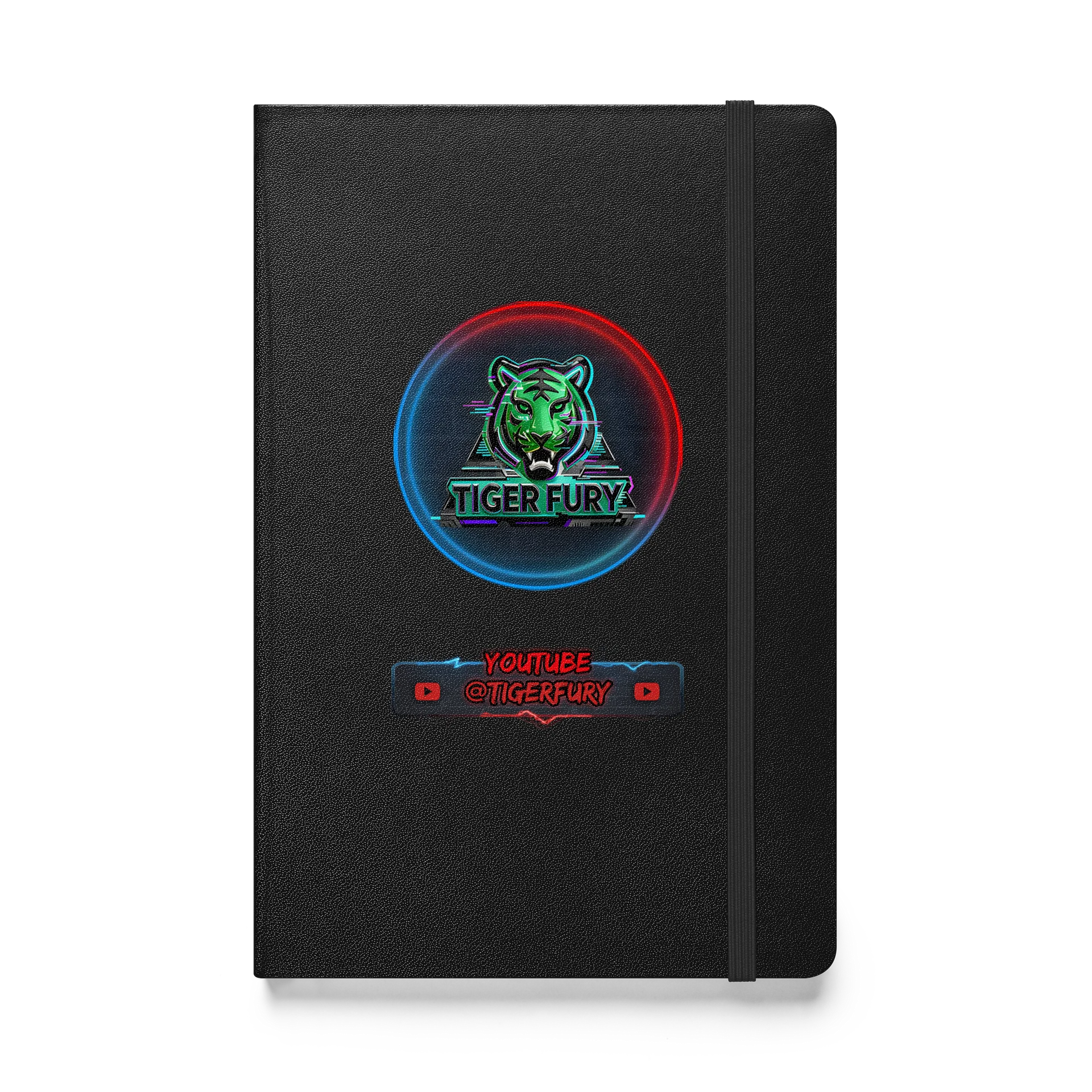 Tiger Fury Neon Tiger Logo Journal product image (2)