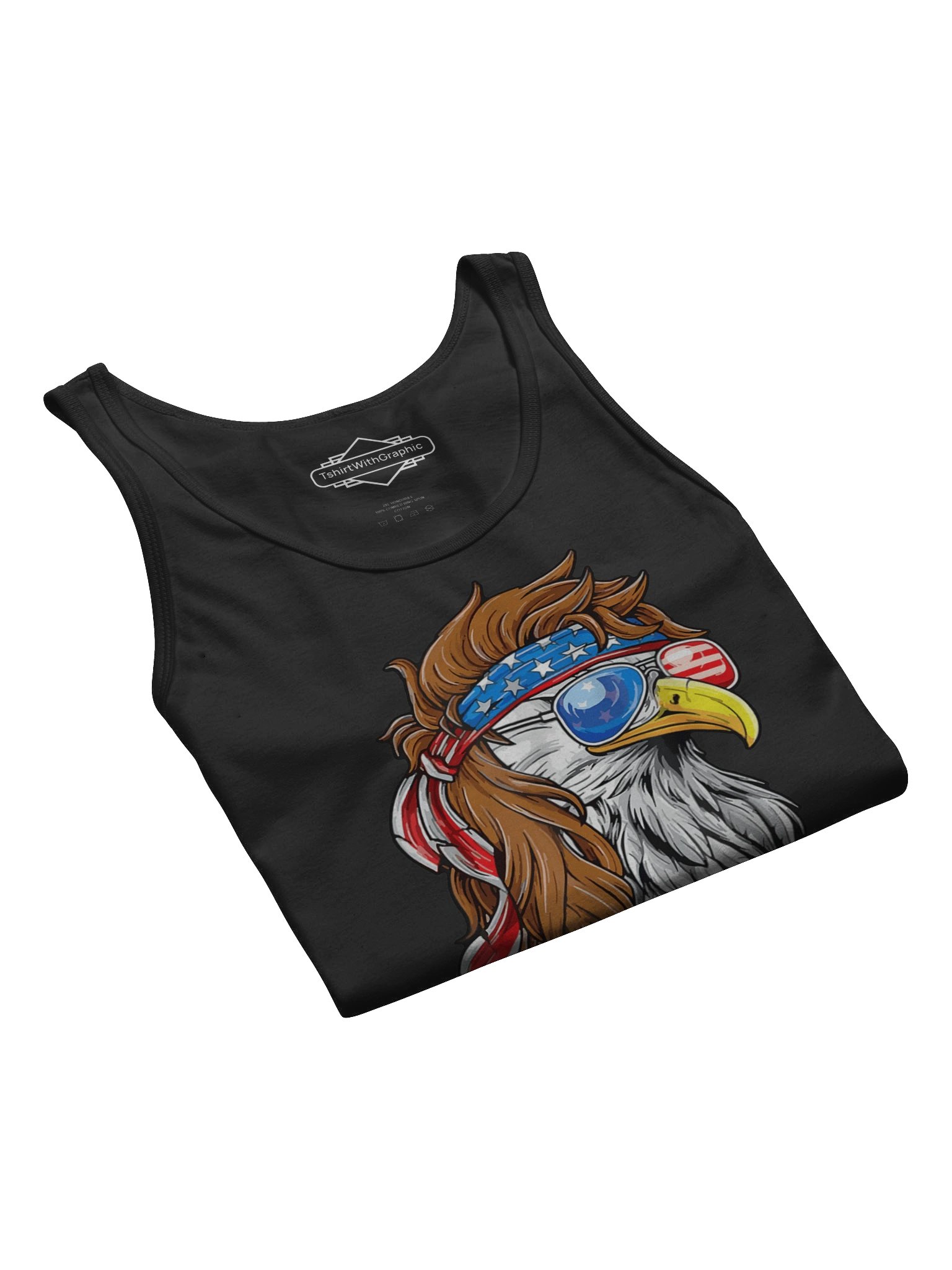 DILF Damn I Love Fireworks Eagle Funny Patriotic 4th Of July Tank Top product image (25)