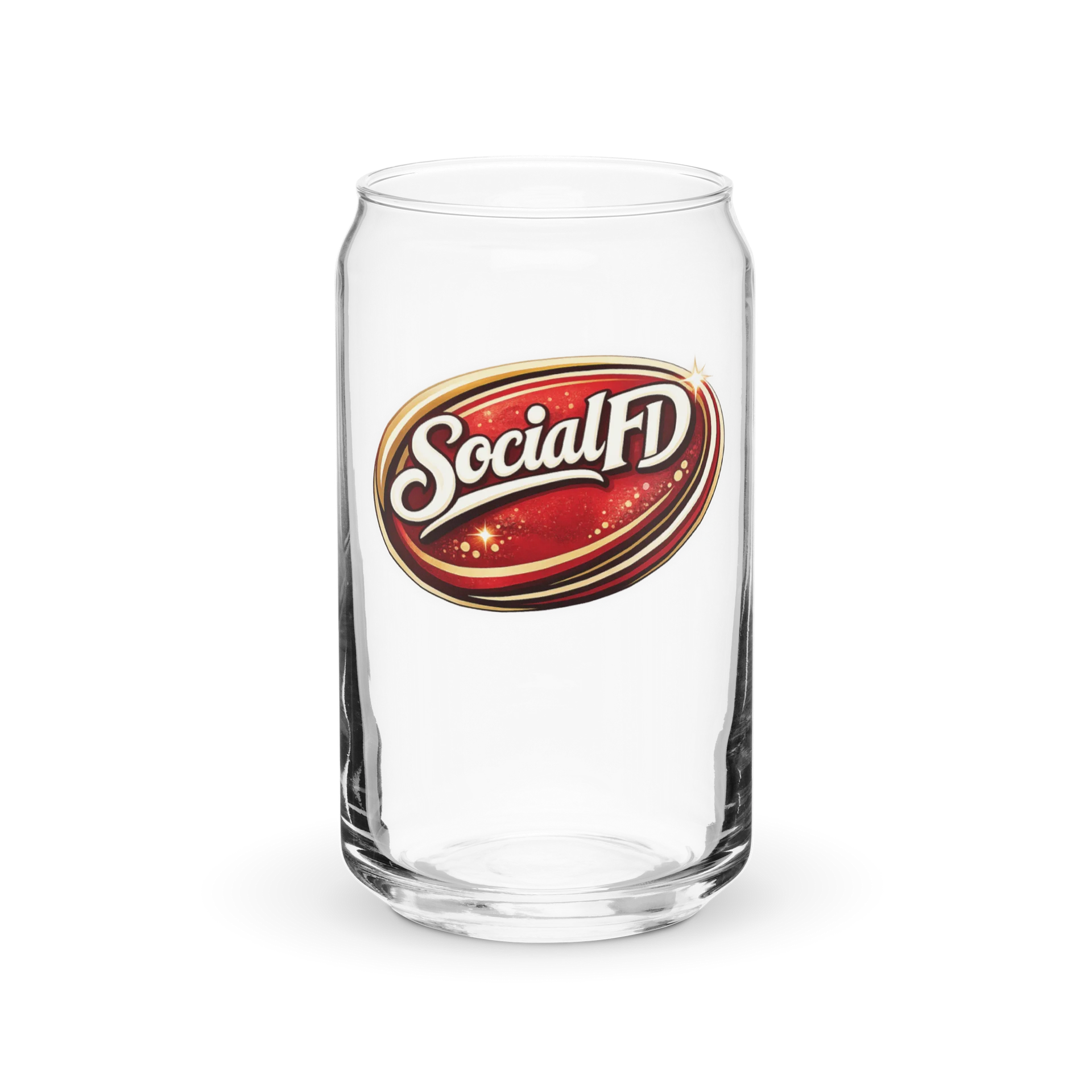 Vintage SocialFD Can Glass product image (2)
