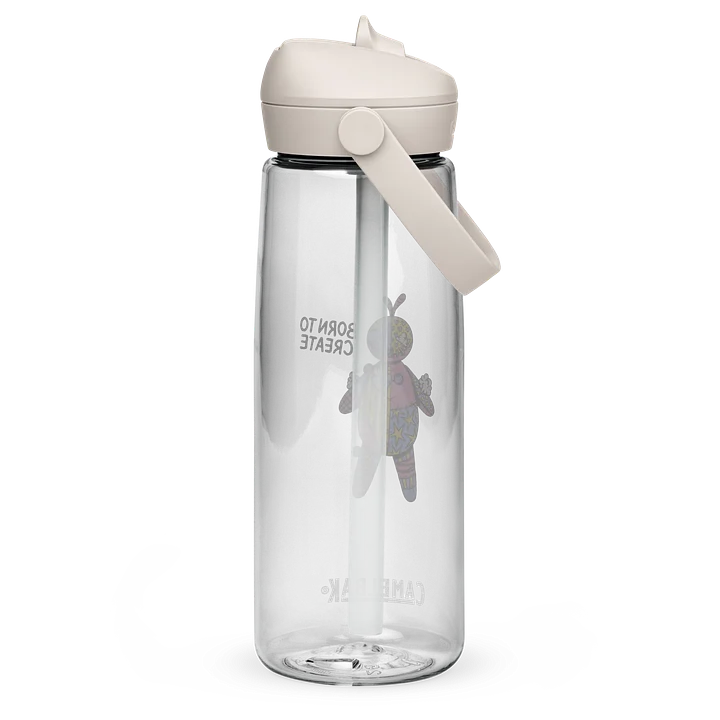 Voodoo Doll Flip Straw Water Bottle product image (2)