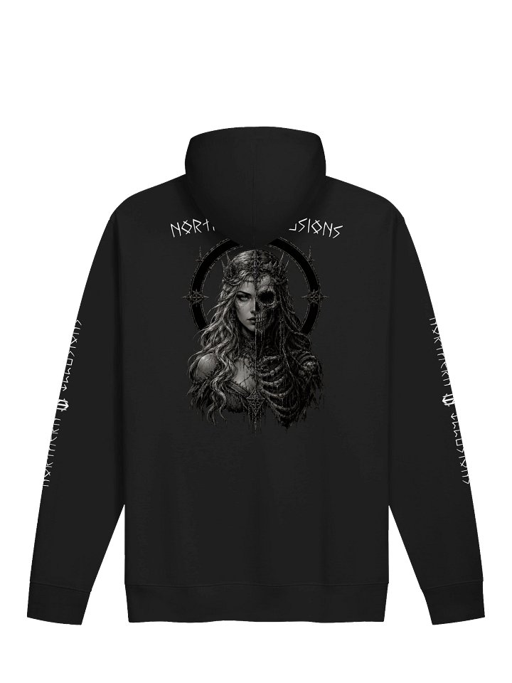 NORTHERN ILLUSIONS - The Faces of Hel (Hel Goddess) Hoodie product image (1)