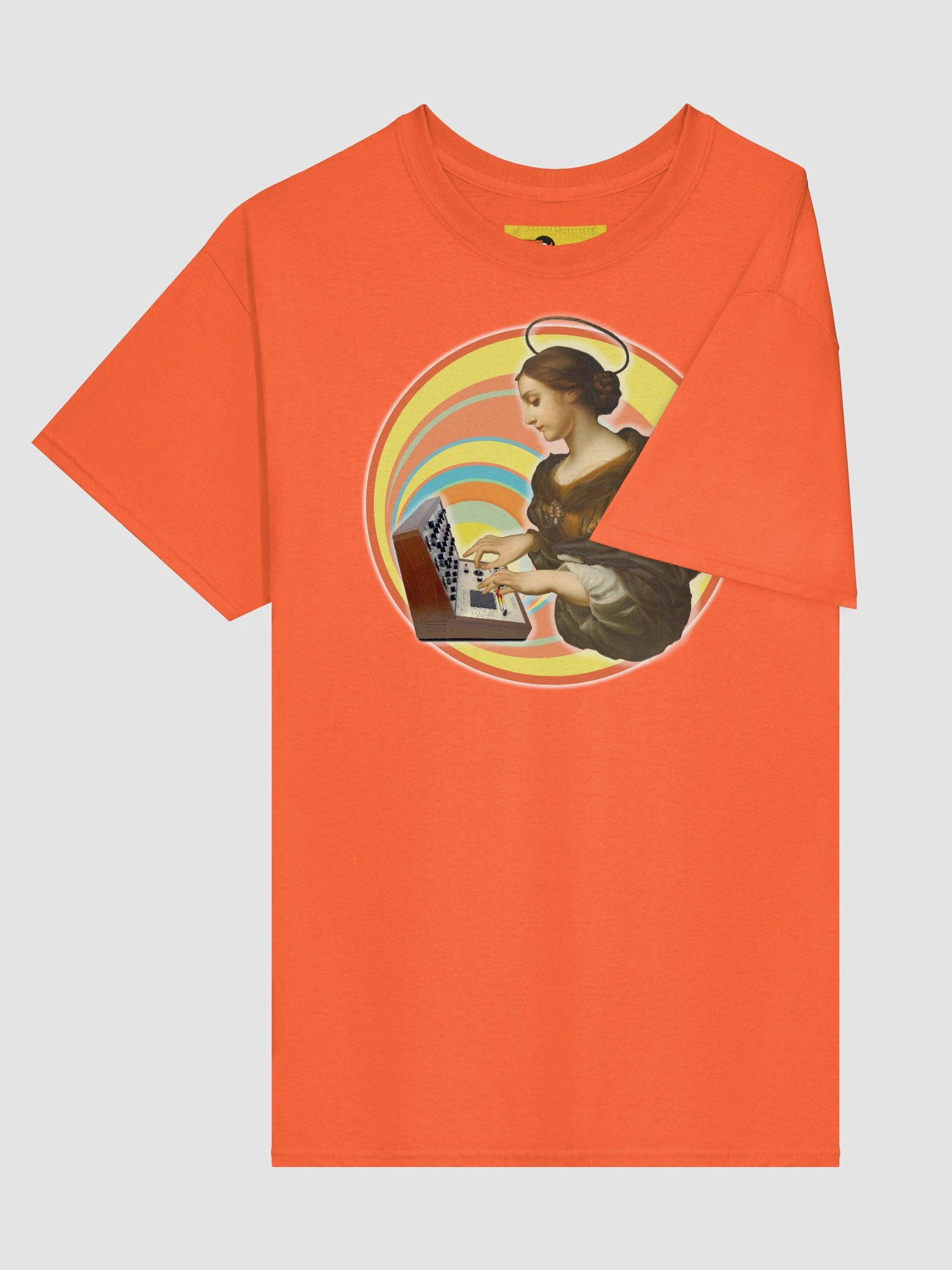 St Synthi Cecilia, The Putney (VCS 3) by Frank Fonik, Techno EDM Unisex t-shirt product image (3)
