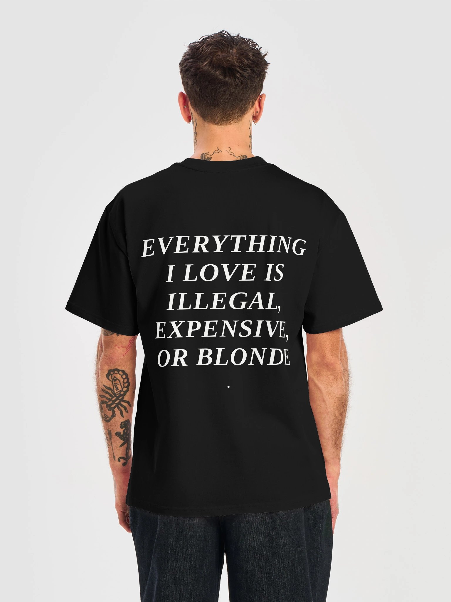 EVERYTHING I LOVE IS ILLEGAL, EXPENSIVE OR BLONDE product image (10)