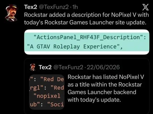 NoPixel IV has just closed to new applicants this Saturday and now with these Rockstar Games Launcher updates could this mean we’ll get NoPixel V before GTA VI drops? #gta #nopixel #gtavi #gtav #gtarp 