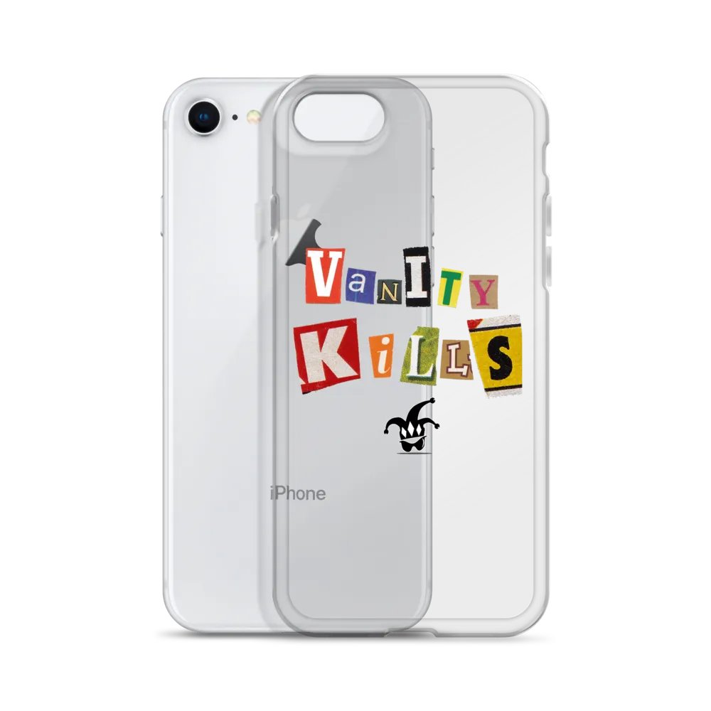 A filthy Habit Vanity Kills iphone case clear product image (328)