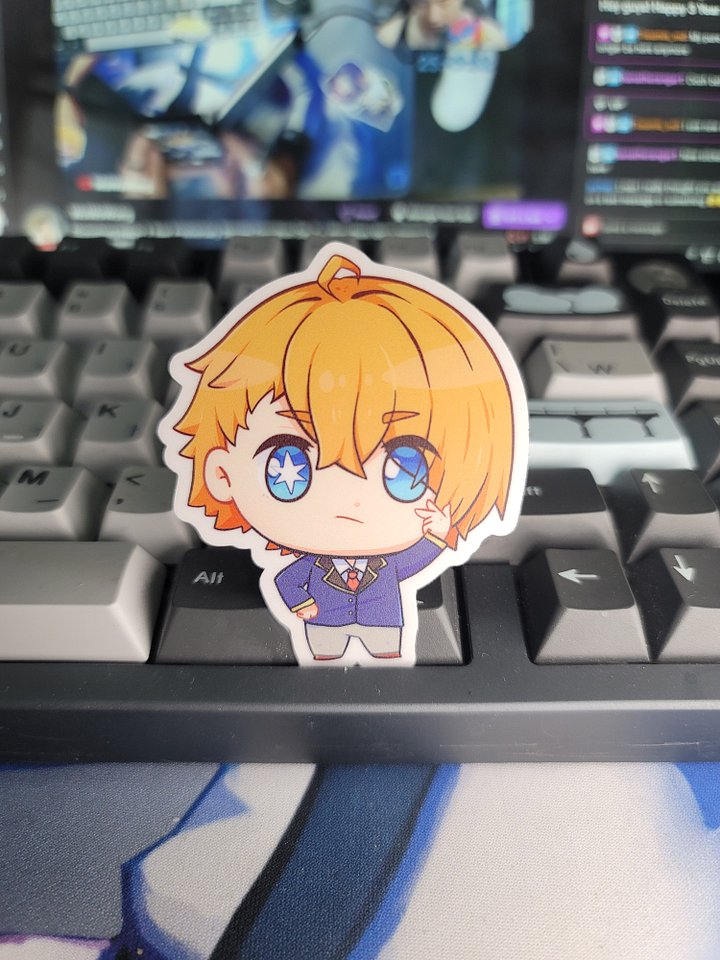 WoWoKo x Potato Fighers - Aqua - Sticker product image (1)