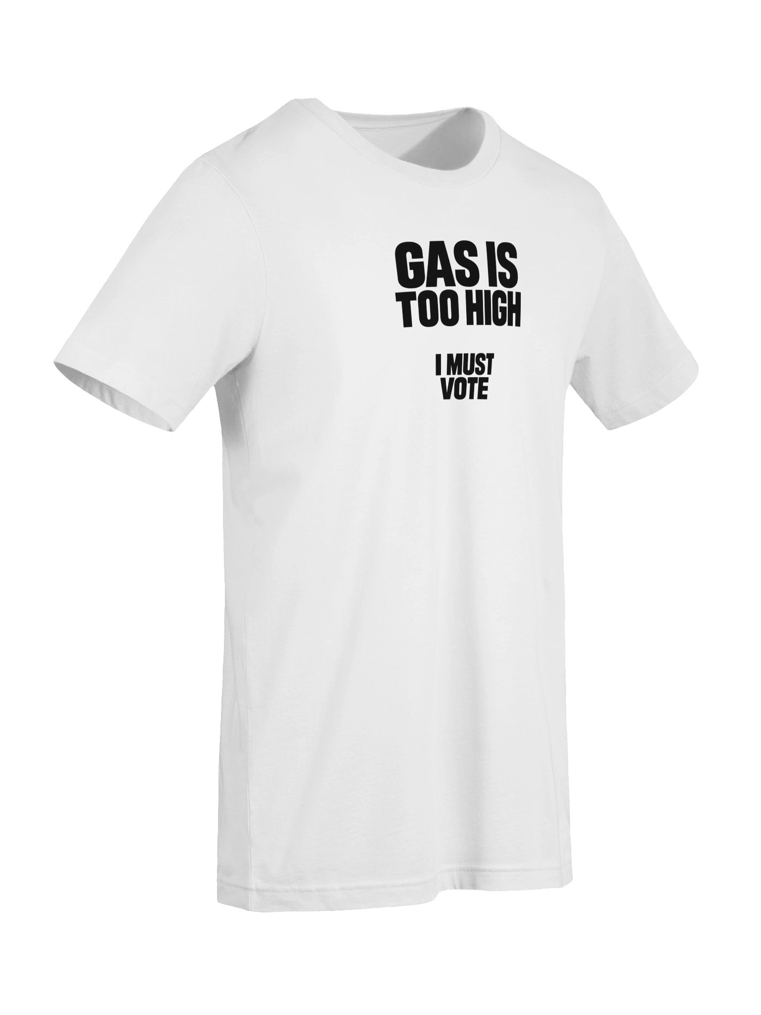 Gas Is Too High Tee - White product image (7)