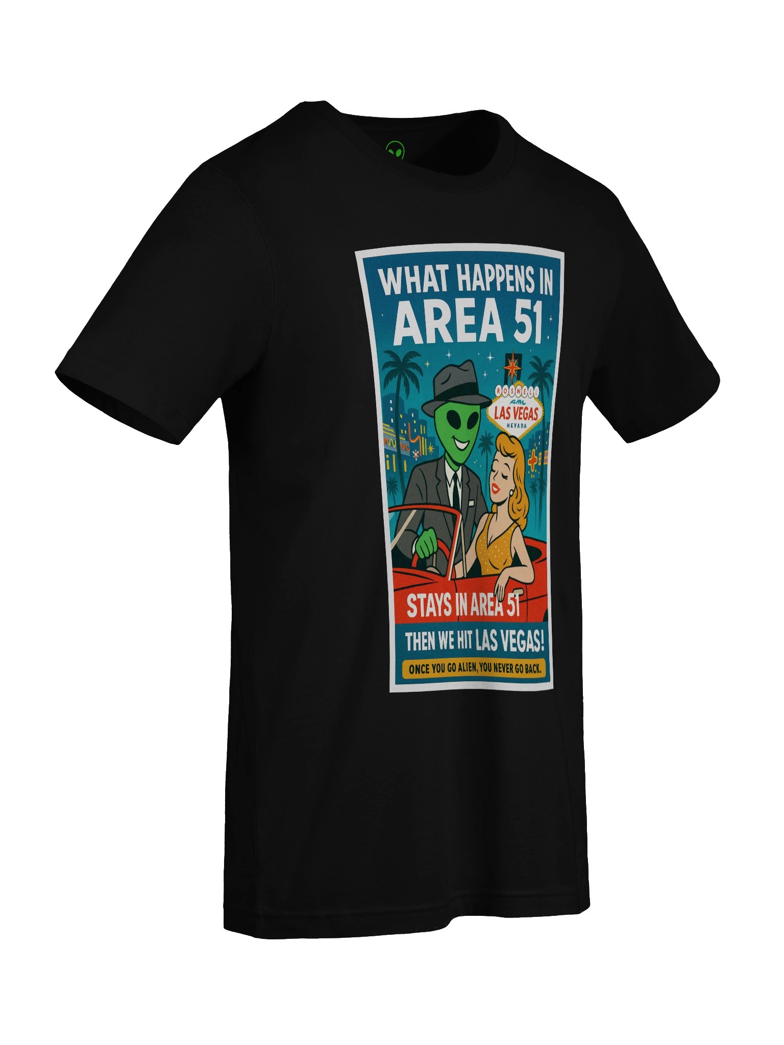 What Happens in Area 51 Las Vegas 1950's Retro Concert Tee Fit Unisex T-Shirt product image (12)