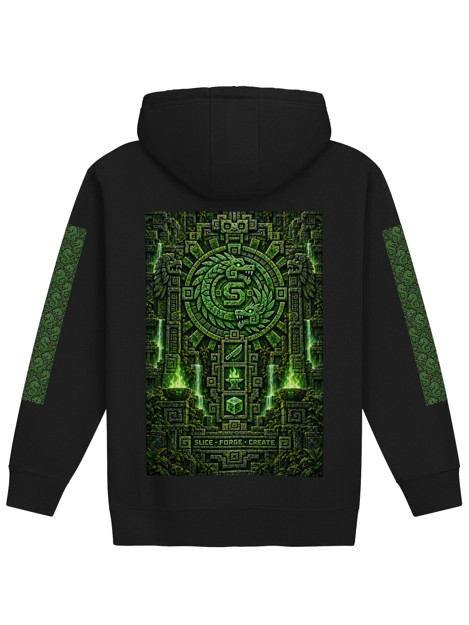 Ancient Forge — Temple Serpent Hoodie product image (2)