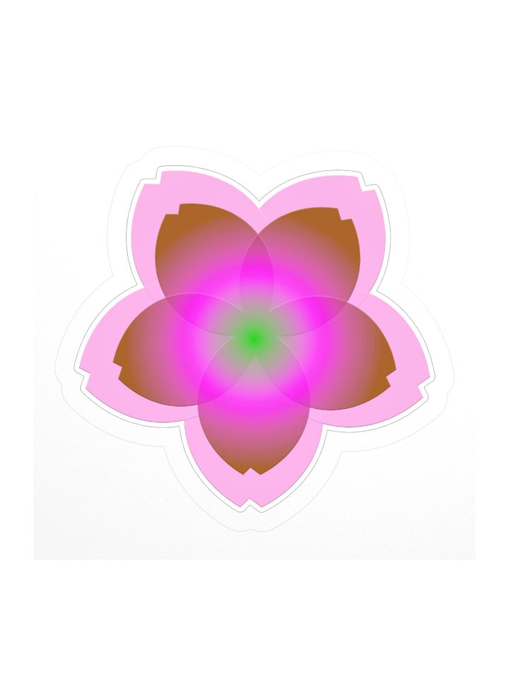 LIMITED Evil Serenity Sakura Sticker product image (1)