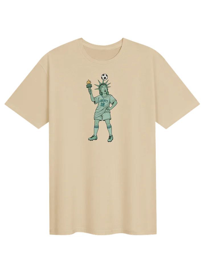 Liberty 18 Statue Header T-Shirt product image (1)