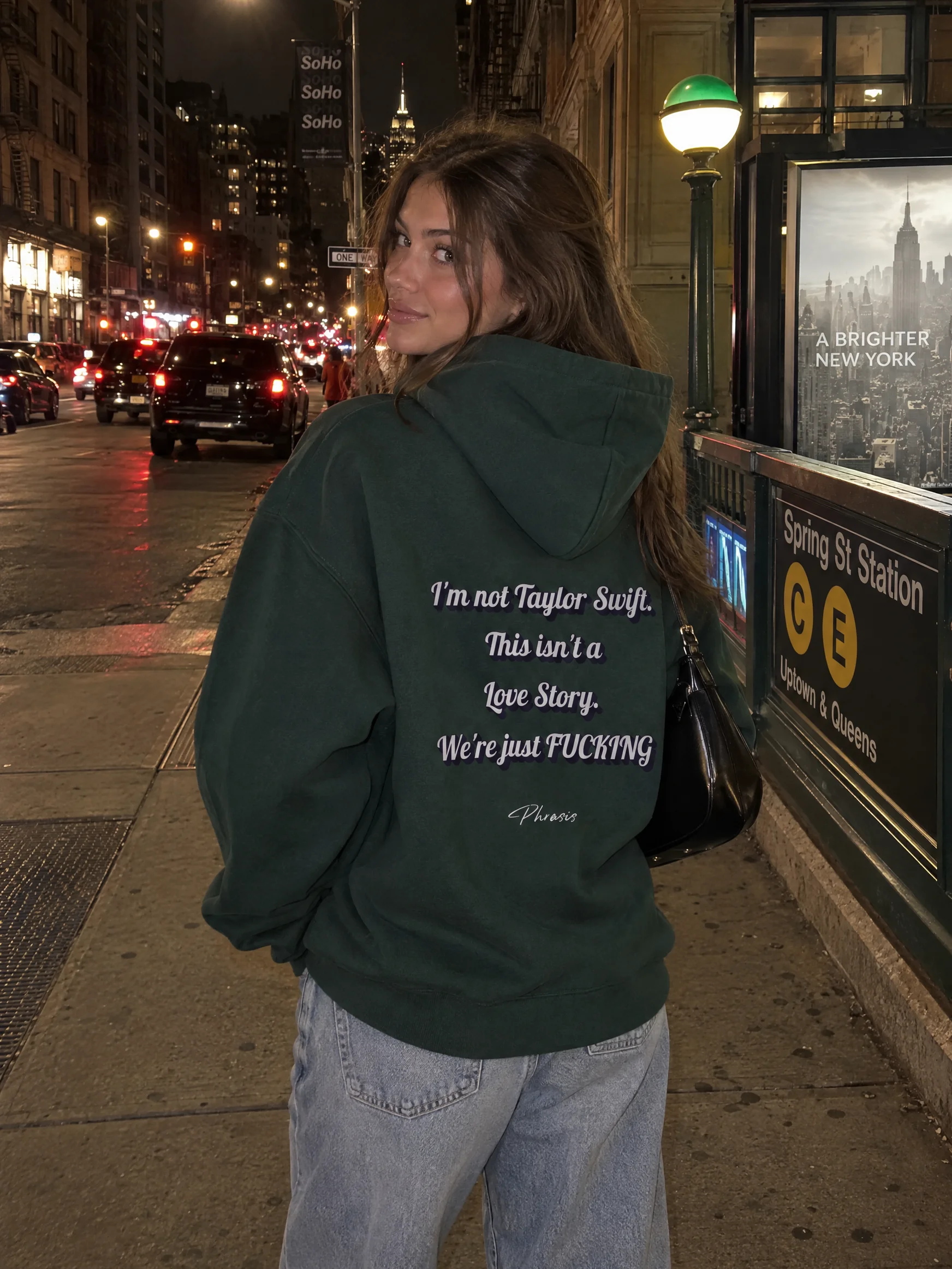 Taylor Swift - Lovestory - Hoodie — Pine Green — photo 1 of 8