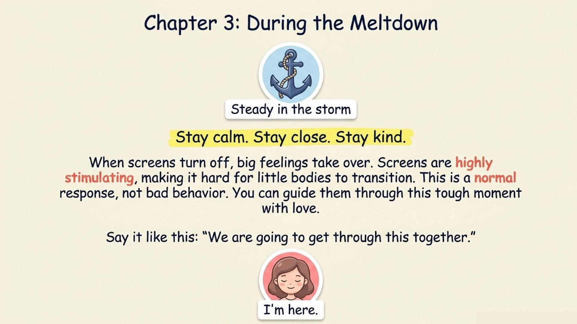 The Meltdown Moment: Screen Time Tantrums & Meltdowns Guide for Moms | Calm Parenting Strategies for Kids Ages 2–10 product image (5)