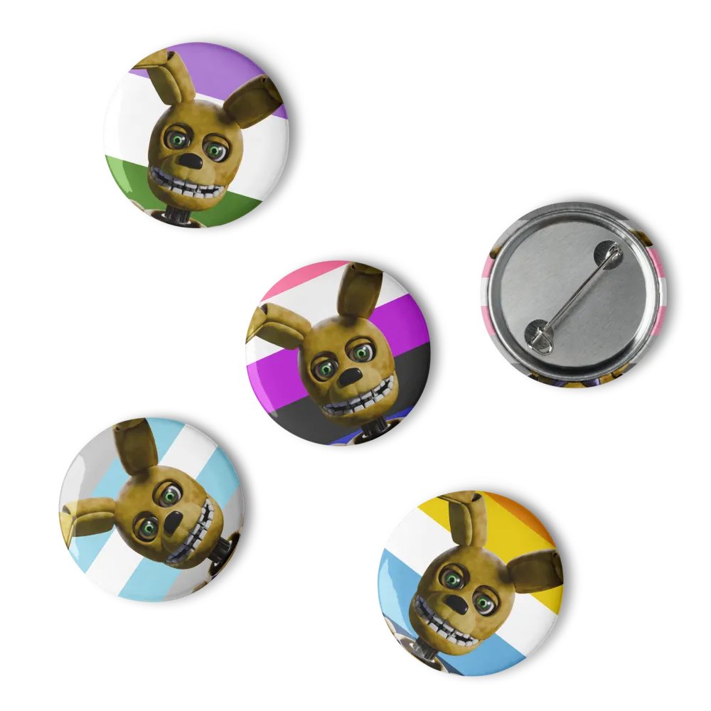 Springy Bright Pride Pins! (Set 3) product image (15)