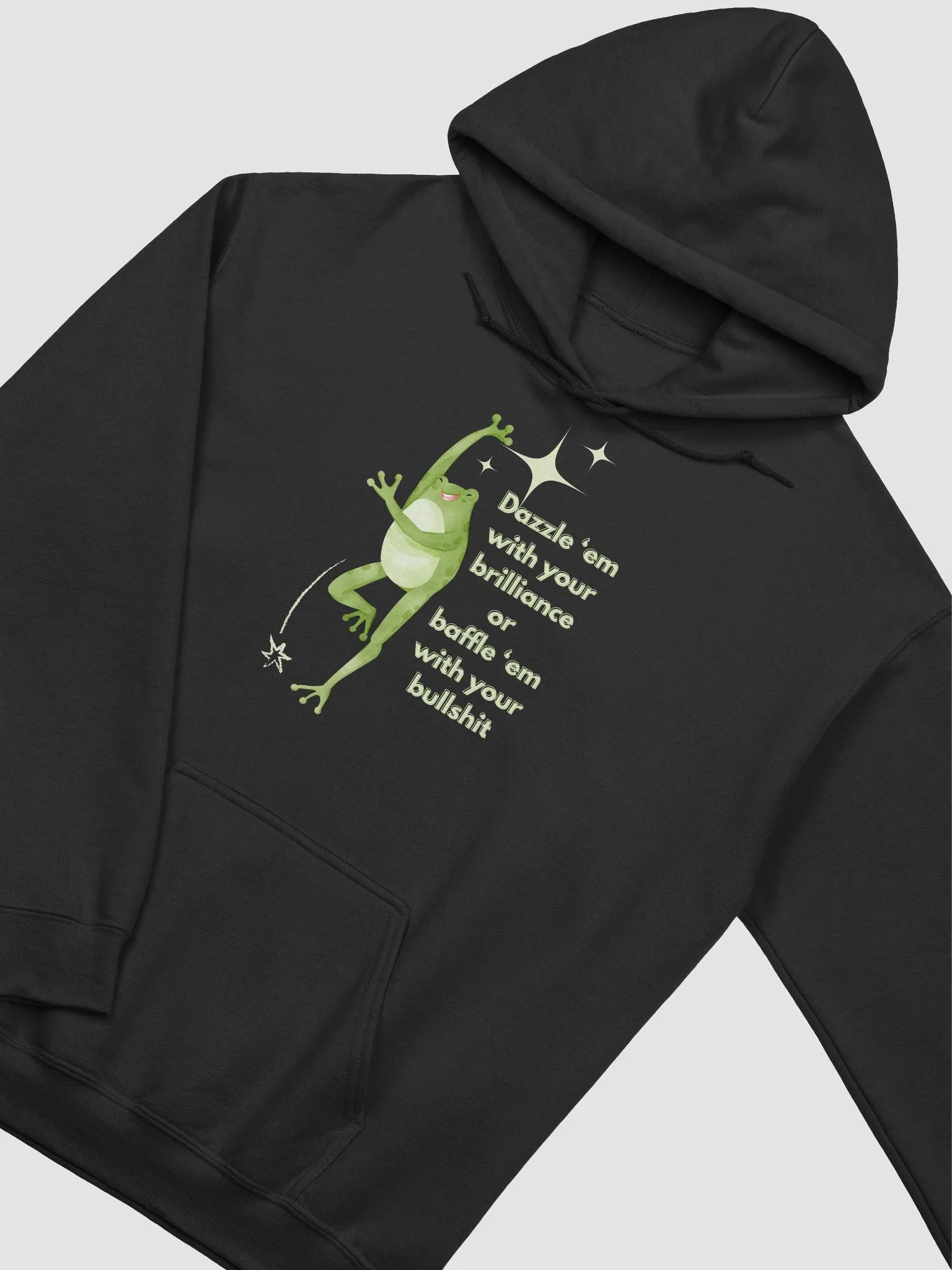 Dazzle 'em or baffle 'em Hoodie product image (3)