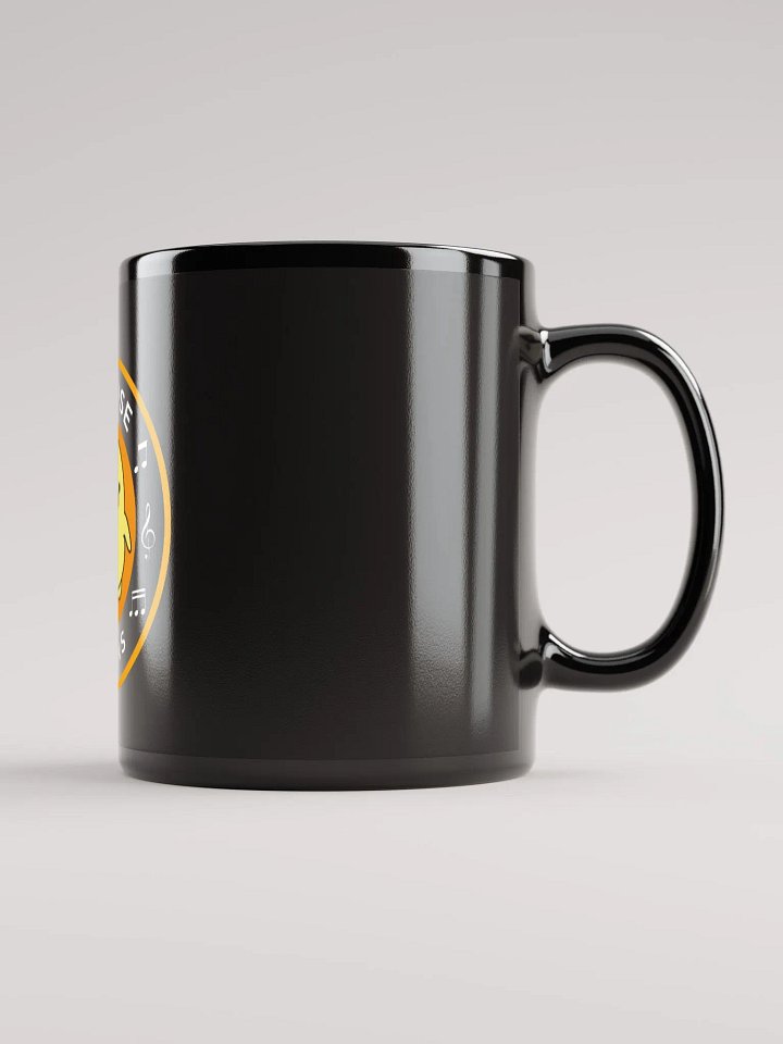 I choose violins Black Glossy Mug product image (2)