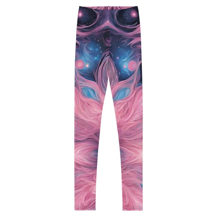 Cosmic Swirl Youth Leggings product image (2)